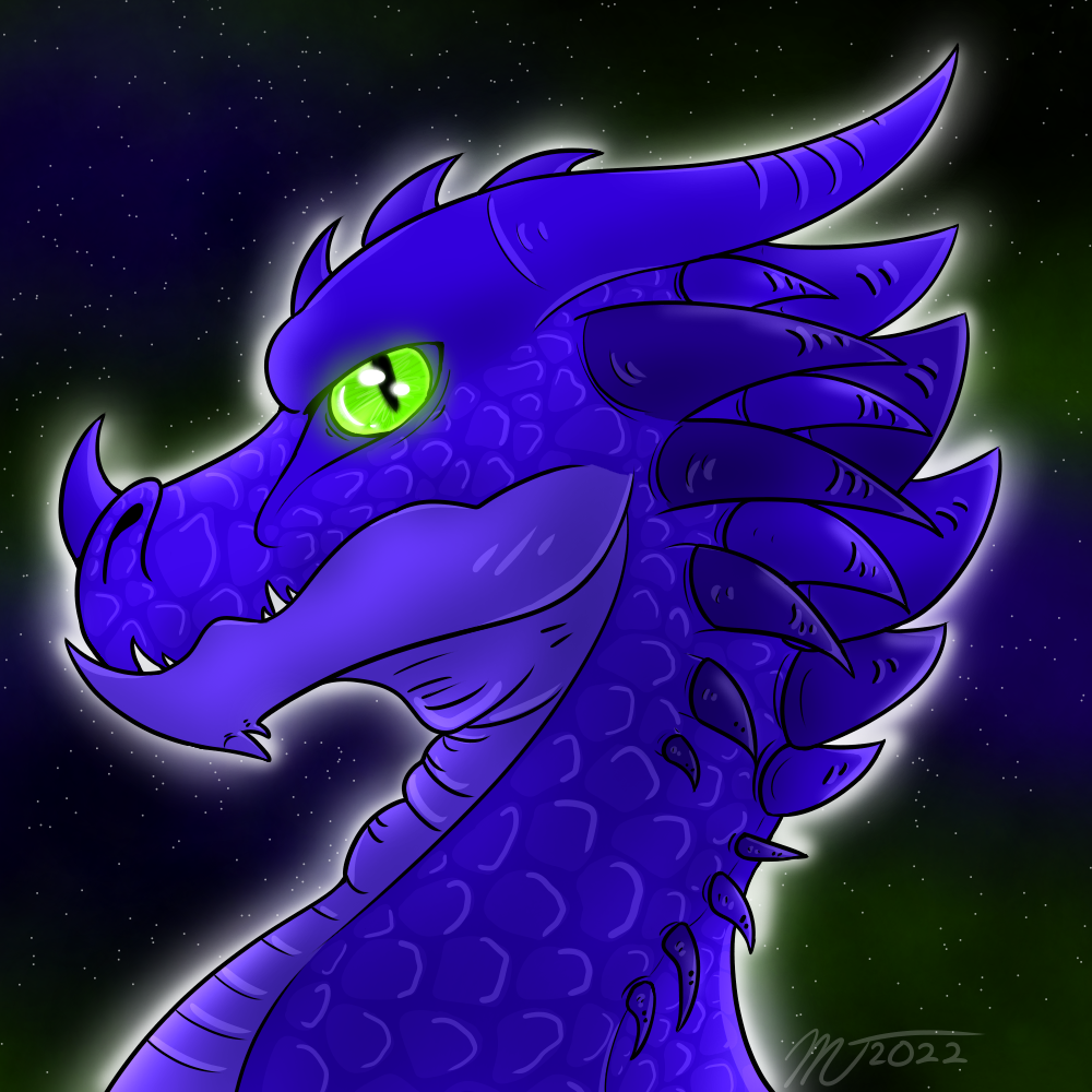 Azraq the Dragon (character not owned by me)